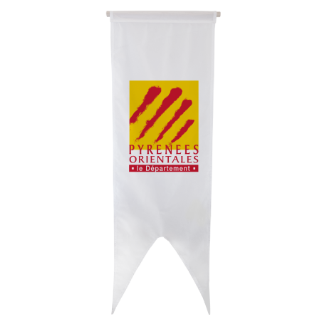 Oriflamme du Conseil Départemental des Pyrénées-Orientales
