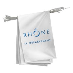 Guirlande du Conseil Départemental du Rhône