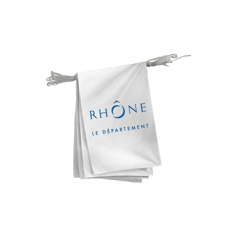 Guirlande du Conseil Départemental du Rhône