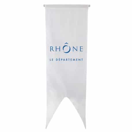 Oriflamme du Conseil Départemental du Rhône 