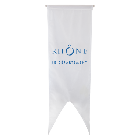 Oriflamme du Conseil Départemental du Rhône 