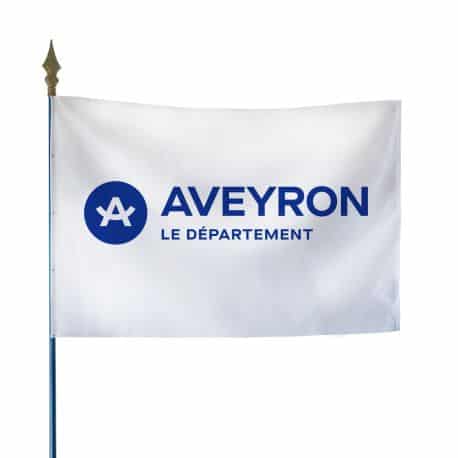 Drapeau du Conseil Départemental de l'Aveyron