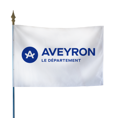 Drapeau du Conseil Départemental de l'Aveyron
