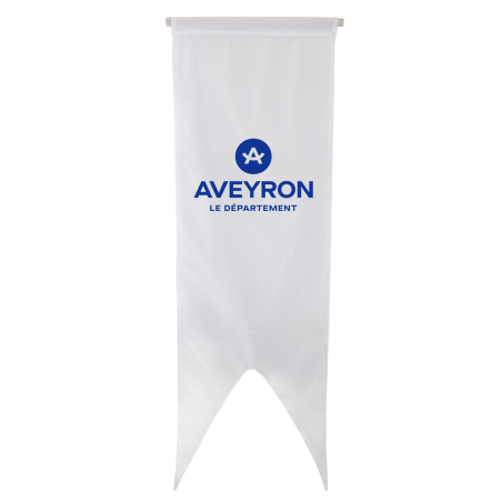 Oriflamme du Conseil Départemental de l'Aveyron