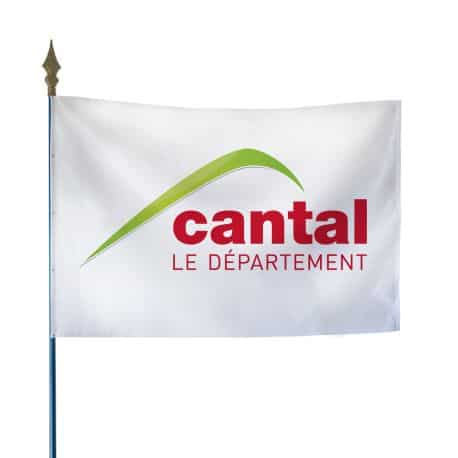 Drapeau du Conseil Départemental du Cantal