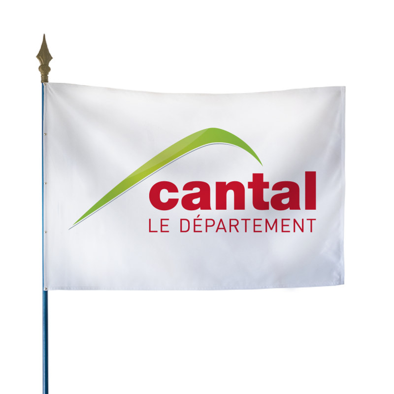 Drapeau du Conseil Départemental du Cantal