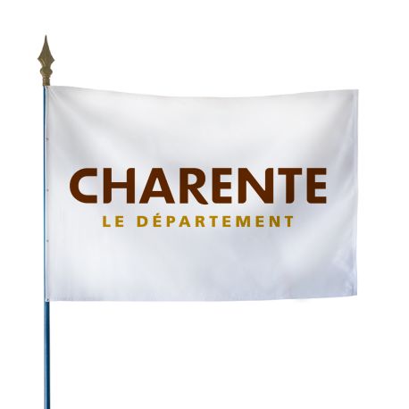 Drapeau du Conseil Départemental de la Charente