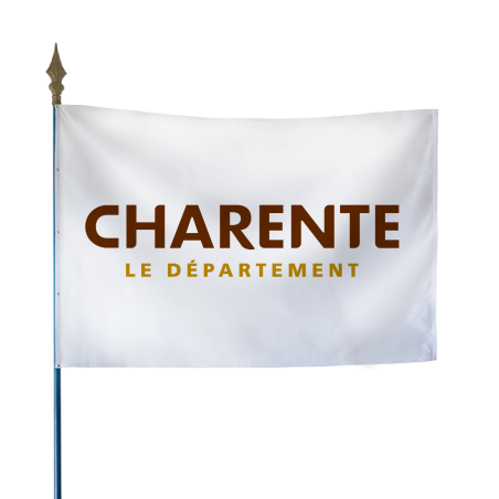 Drapeau du Conseil Départemental de la Charente