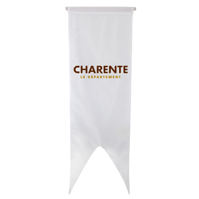 Oriflamme du Conseil Départemental de la Charente