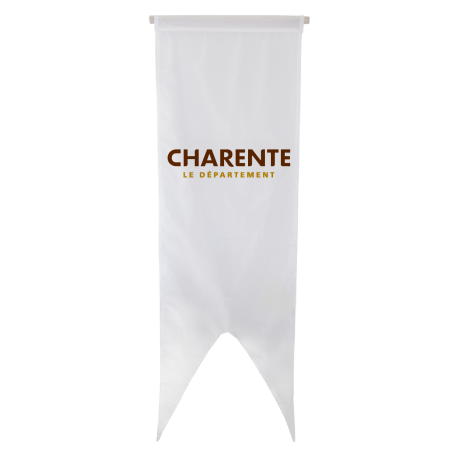 Oriflamme du Conseil Départemental de la Charente