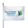 Drapeau du Conseil Départemental de la Charente-Maritime