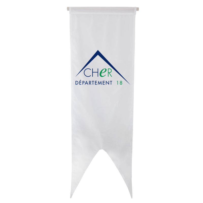 Oriflamme du Conseil Départemental du Cher