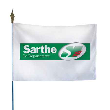 Drapeau du Conseil Départemental de la Sarthe