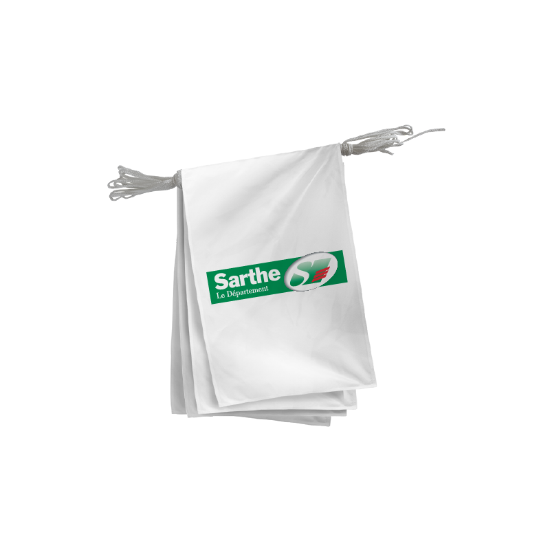 Guirlande du Conseil Départemental de la Sarthe