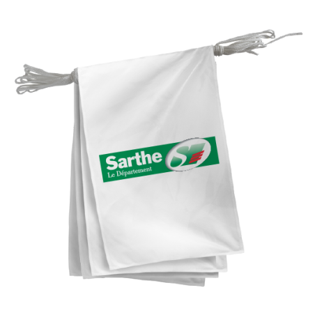 Guirlande du Conseil Départemental de la Sarthe