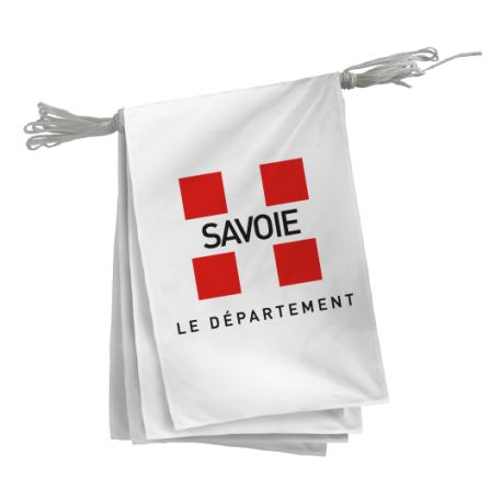 Guirlande du Conseil Départemental de la Savoie - A l'unité