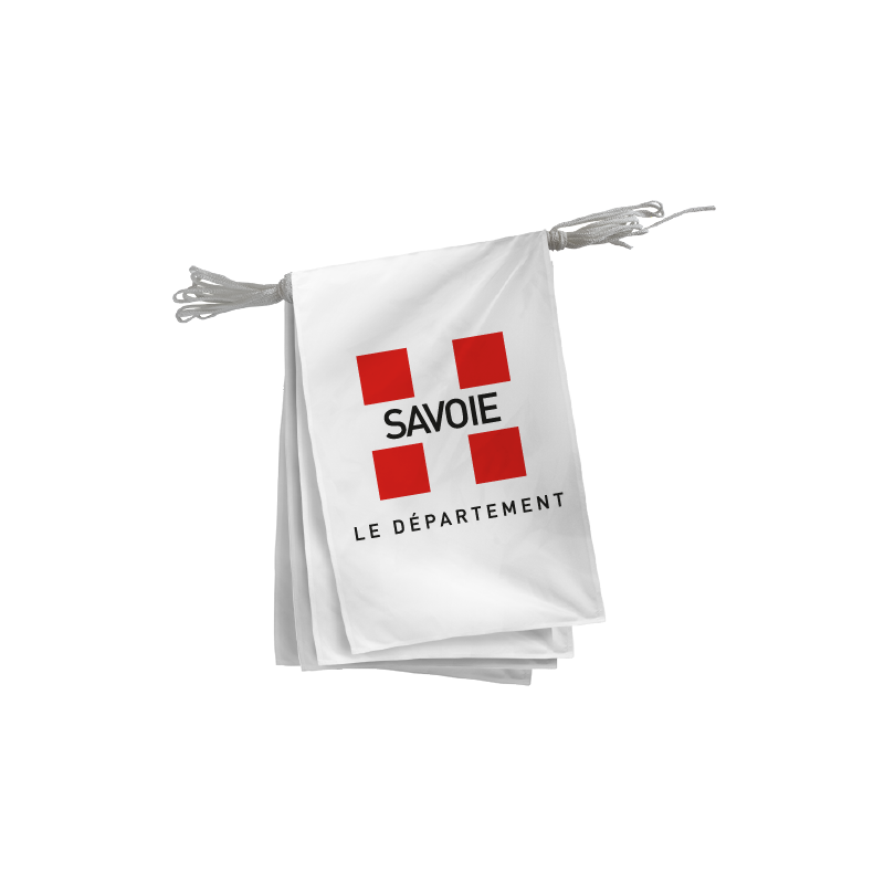 Guirlande du Conseil Départemental de la Savoie