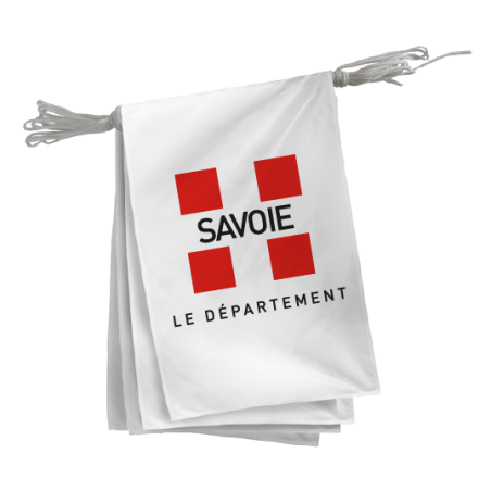 Guirlande du Conseil Départemental de la Savoie