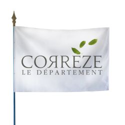 Drapeau du Conseil Départemental de la Corrèze