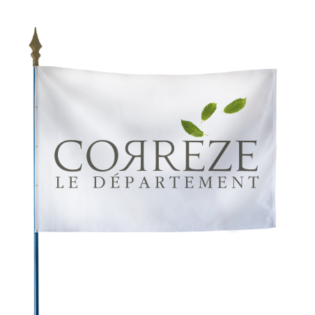 Drapeau du Conseil Départemental de la Corrèze