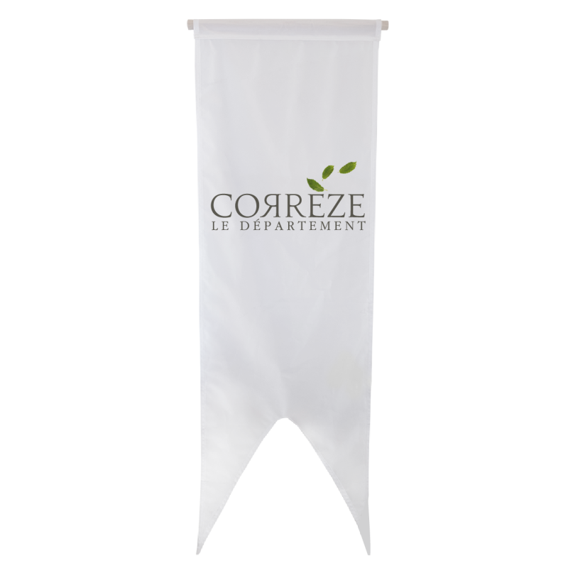 Oriflamme du Conseil Départemental de la Corrèze