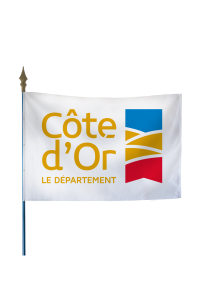 Drapeau du Conseil Départemental de la Côte-d'Or