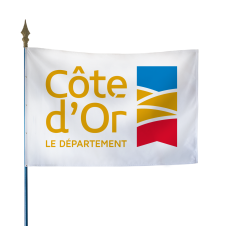 Drapeau du Conseil Départemental de la Côte-d'Or