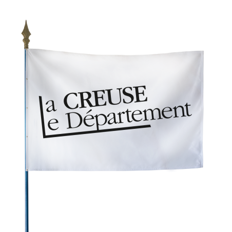 Drapeau du Conseil Départemental de la Creuse
