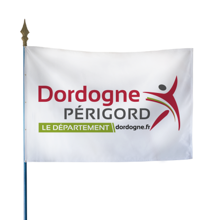 Drapeau du Conseil Départemental de la Dordogne