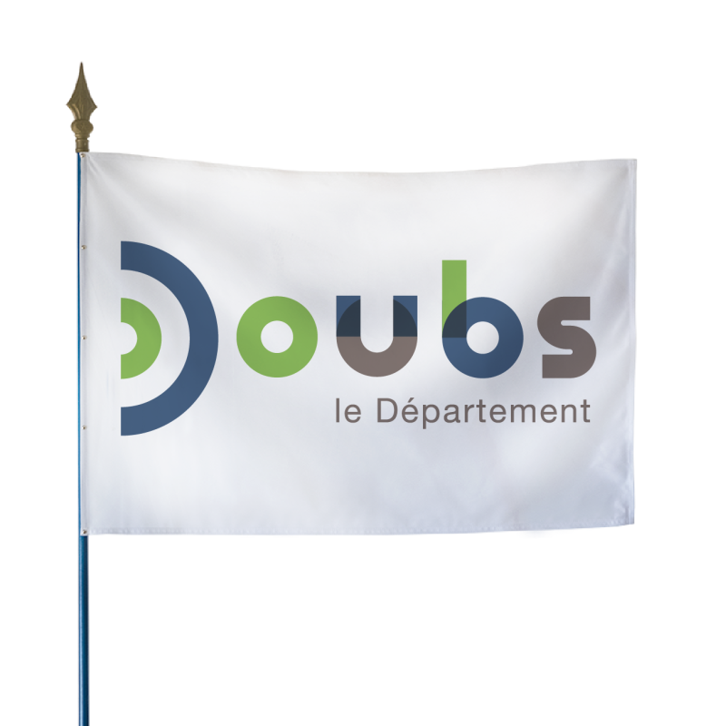 Drapeau du Conseil Départemental du Doubs