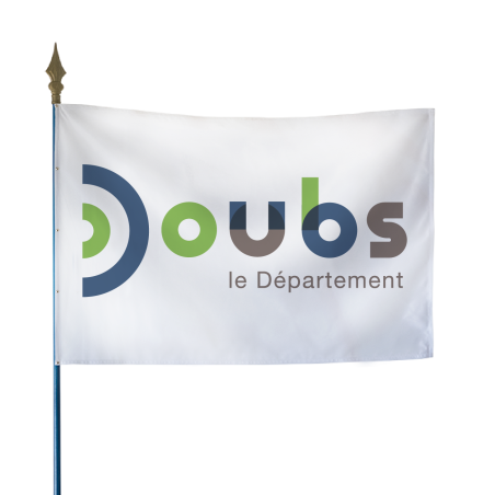 Drapeau du Conseil Départemental du Doubs