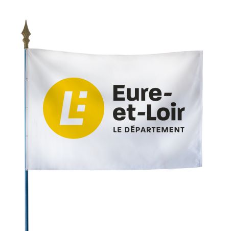 Drapeau du Conseil Départemental de l'Eure-et-Loir