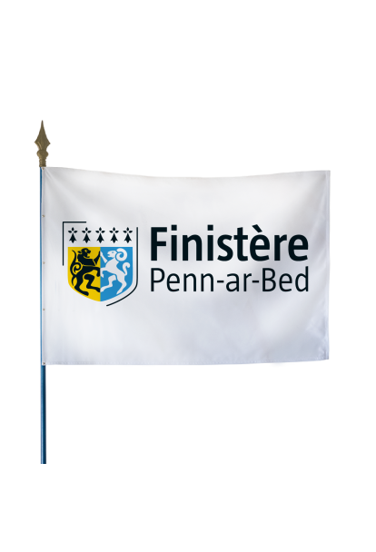 Drapeau du Conseil Départemental du Finistère