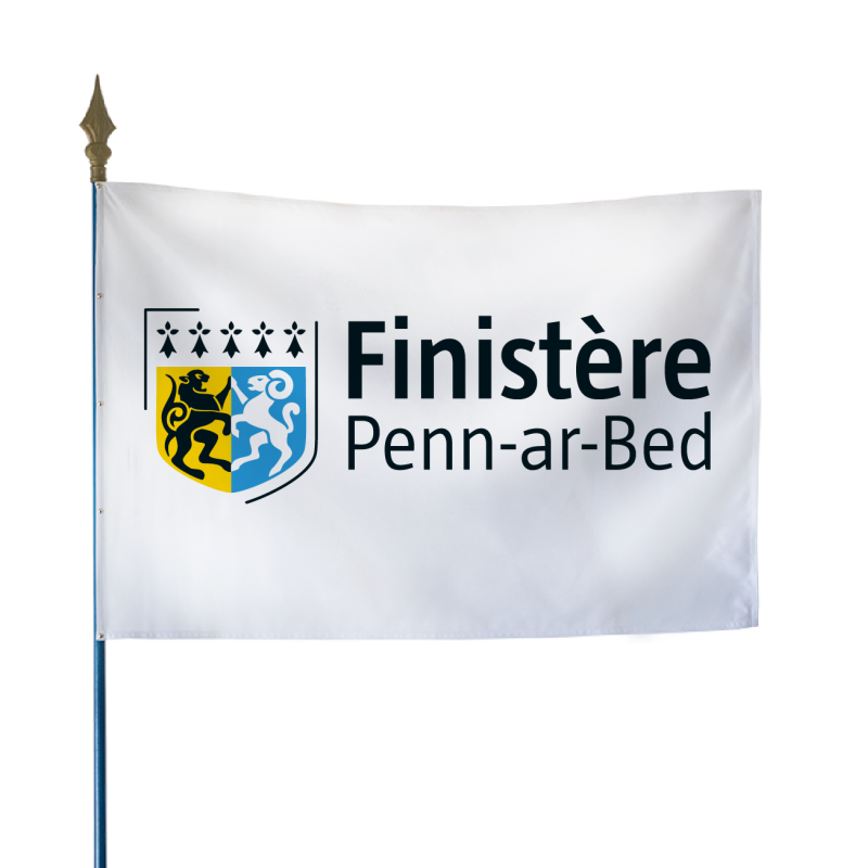 Drapeau du Conseil Départemental du Finistère