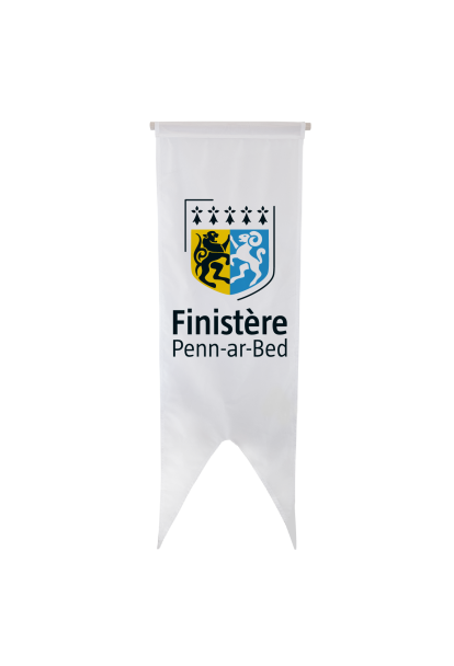 Oriflamme du Conseil Départemental du Finistère