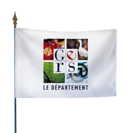 Drapeau du Conseil Départemental du Gers