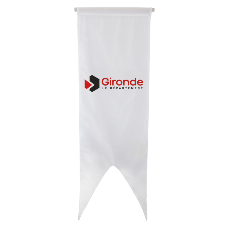 Oriflamme du Conseil Départemental de la Gironde