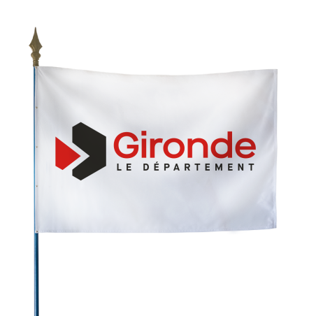 Drapeau du Conseil Départemental de la Gironde