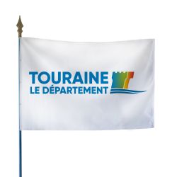 Drapeau du Conseil Départemental de l'Indre-et-Loire