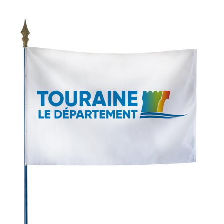 Drapeau du Conseil Départemental de l'Indre-et-Loire