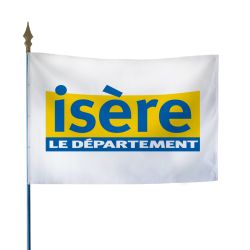 Drapeau du Conseil Départemental de l'Isère