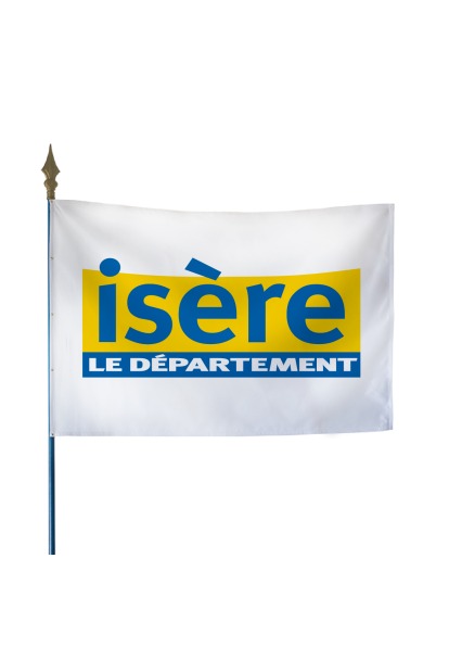 Drapeau du Conseil Départemental de l'Isère