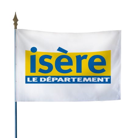Drapeau du Conseil Départemental de l'Isère