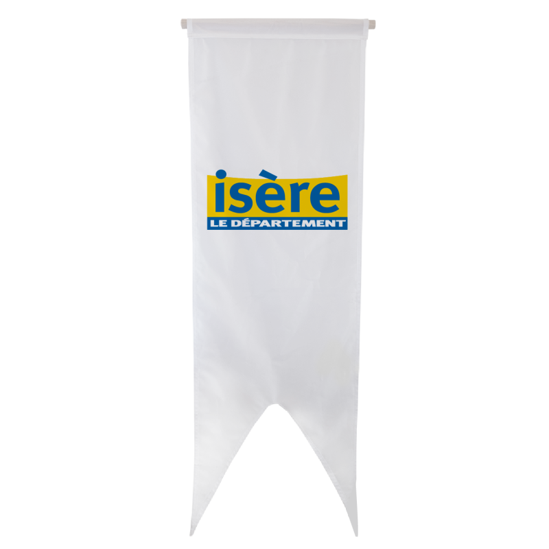 Oriflamme du Conseil Départemental de l'Isère