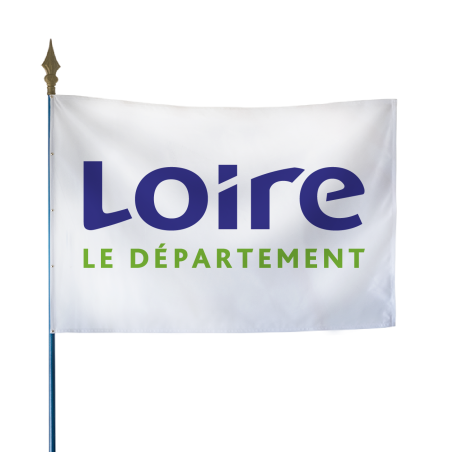 Drapeau du Conseil Départemental de la Loire