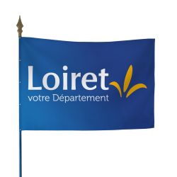 Drapeau du Conseil Départemental du Loiret