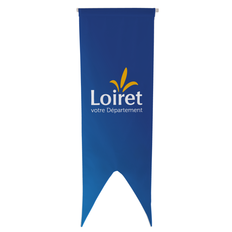Oriflamme du Conseil Départemental du Loiret