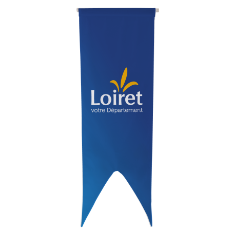 Oriflamme du Conseil Départemental du Loiret