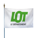 Drapeau du Conseil Départemental du Lot