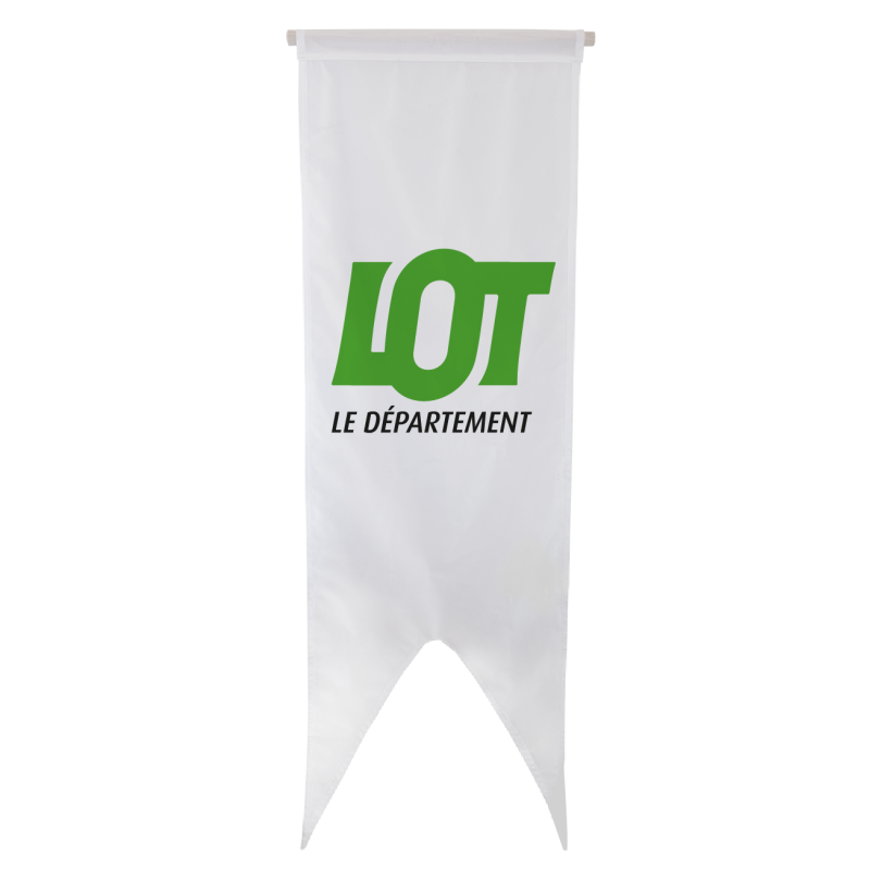 Oriflamme du Conseil Départemental du Lot